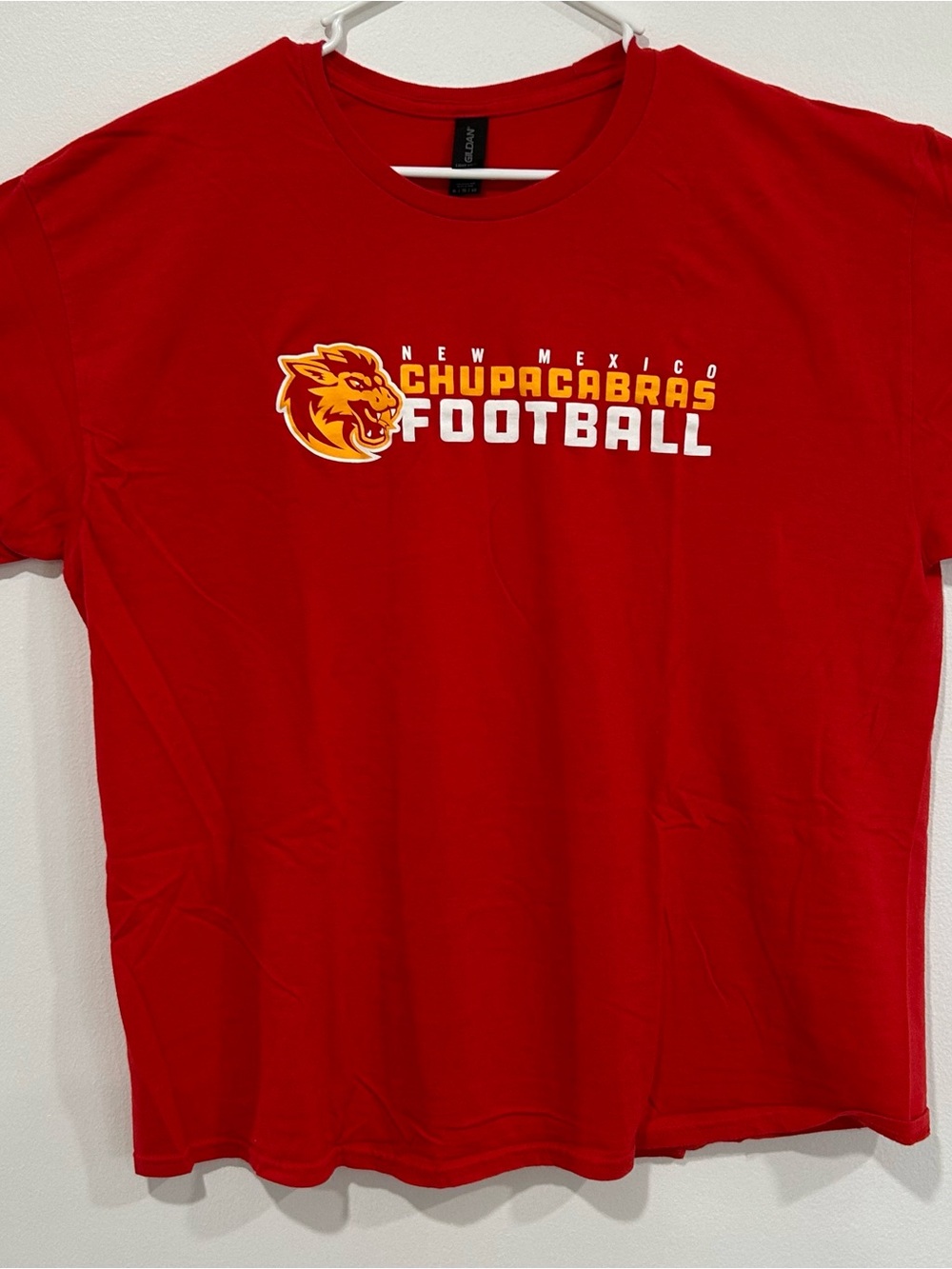 New Mexico Chupacabras Football Tee Indoor Football XL
